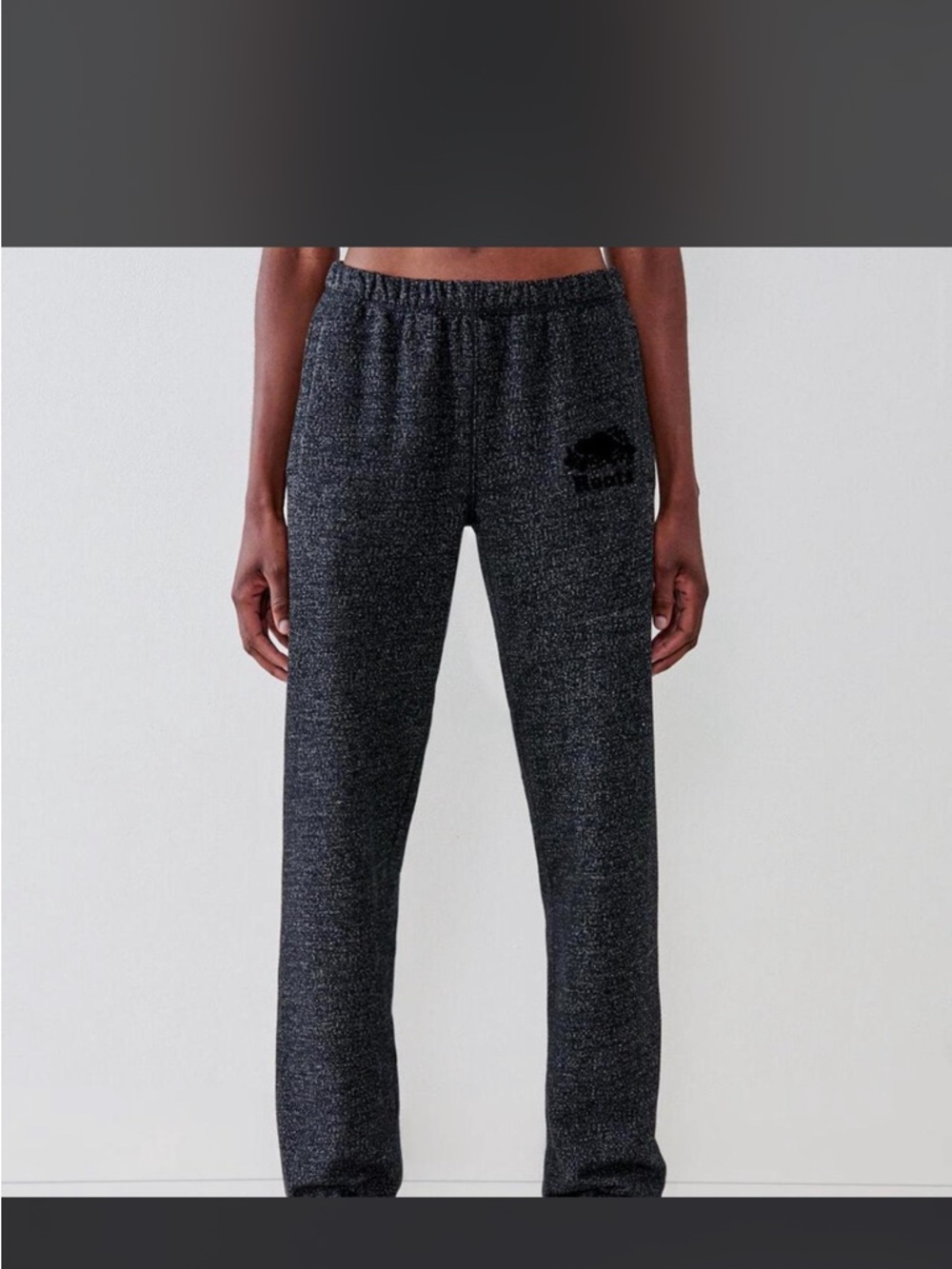 Heathered Dark Gray Lounge Pants Roots